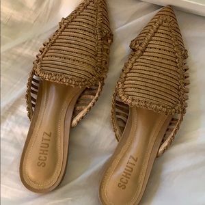 schutz marli point toe mules